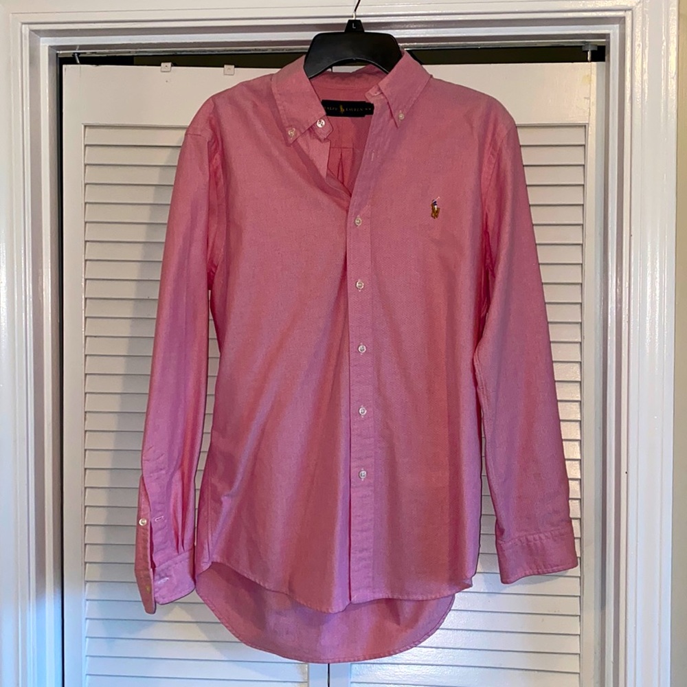 Ralph Lauren Medium Pink Dress Shirt